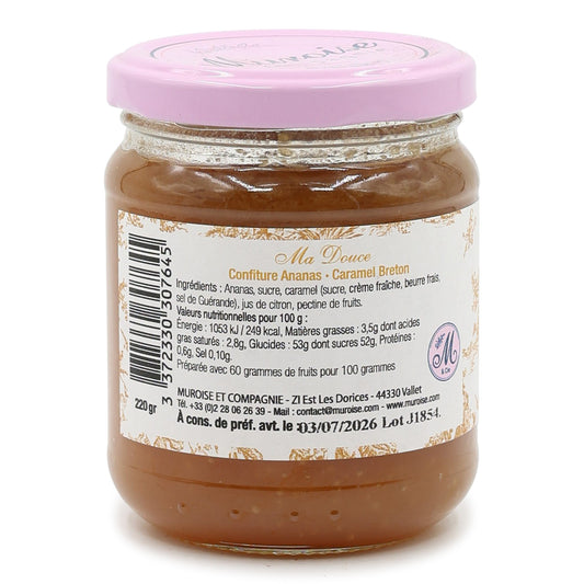 Muroise Pineapple-Breton Caramel Jam