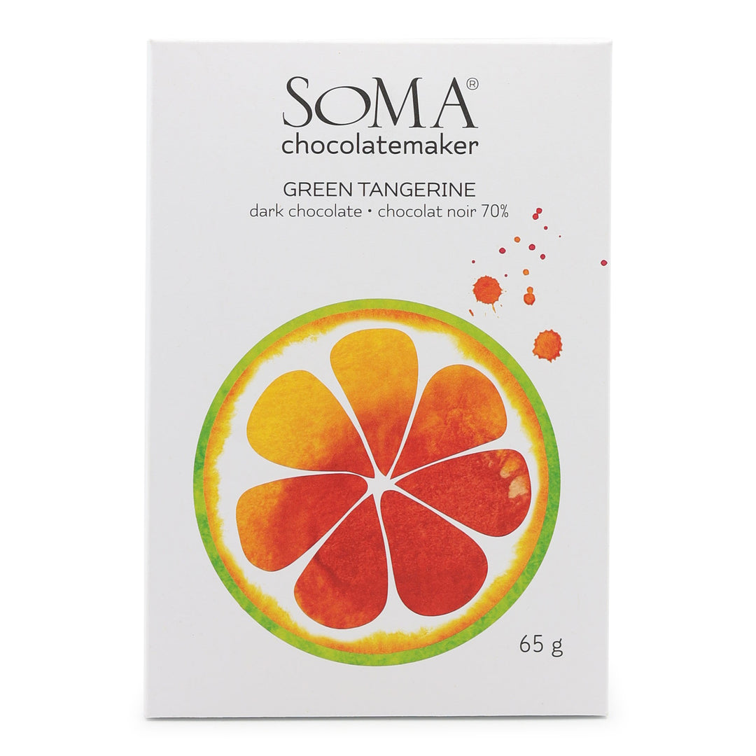 Soma 70% Dark Chocolate with Green Tangerine