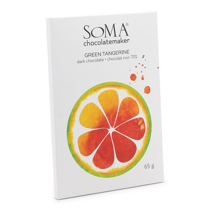 Soma 70% Dark Chocolate with Green Tangerine