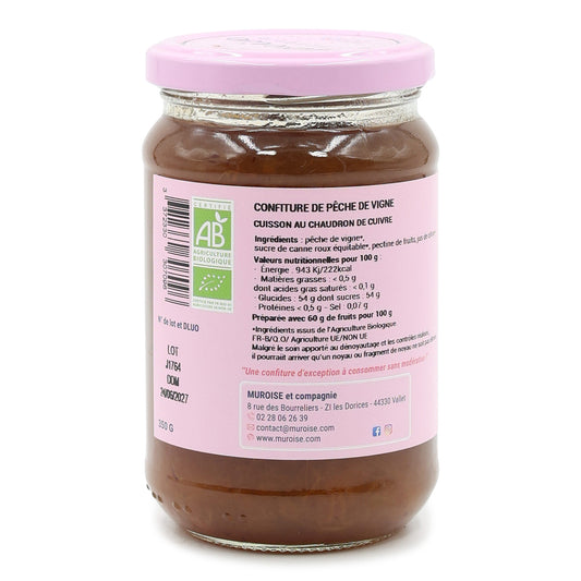 Muroise Vineyard Peach Jam
