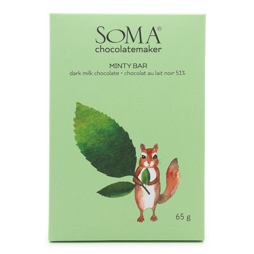 Soma 51% Milk Chocolate with Mint