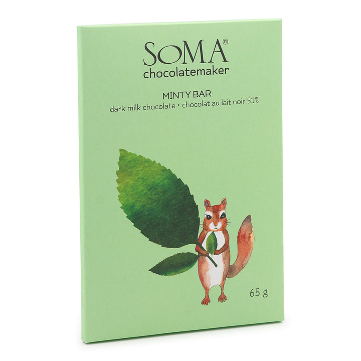 Soma 51% Milk Chocolate with Mint