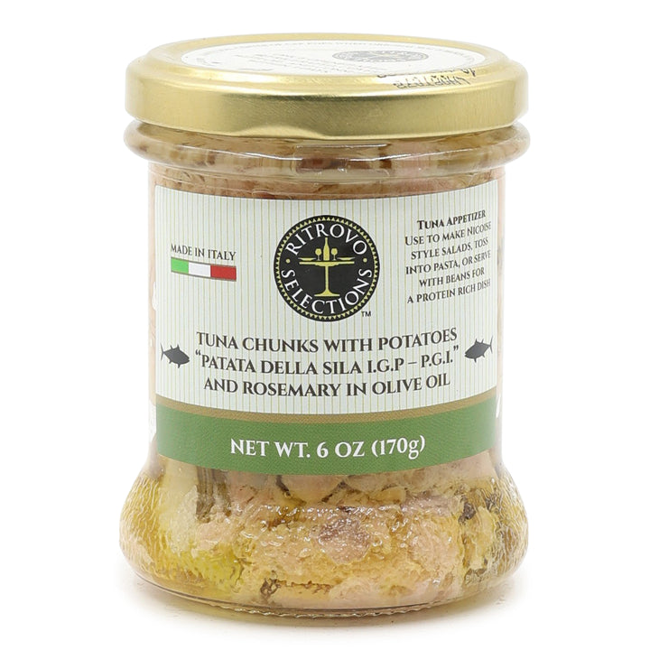 Tuna with Potato and Rosemary