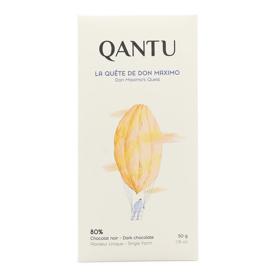 Qantu Chaska Don Maximo's Quest 80% Dark Chocolate