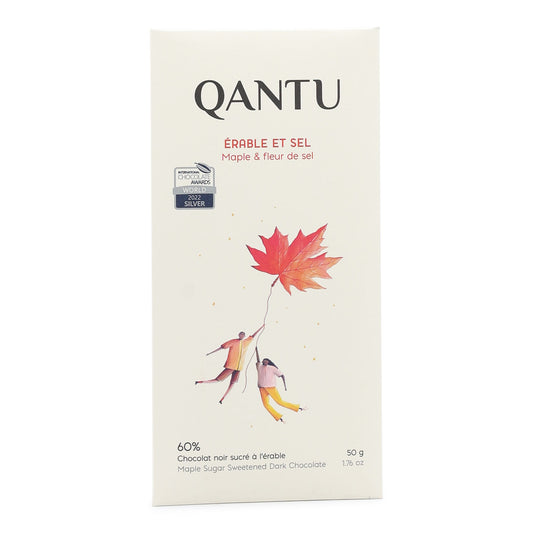 Qantu Dark Chocolate with Maple and Sea Salt