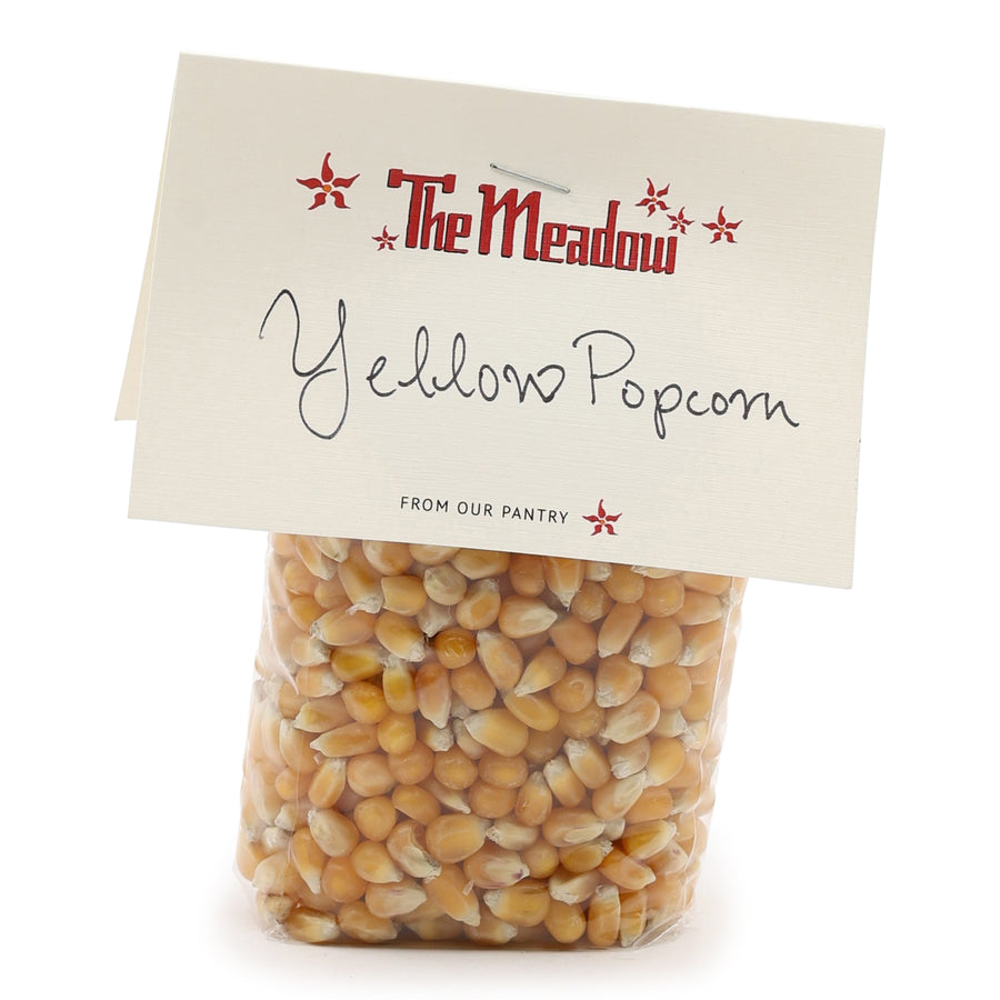 Yellow Popcorn kernels