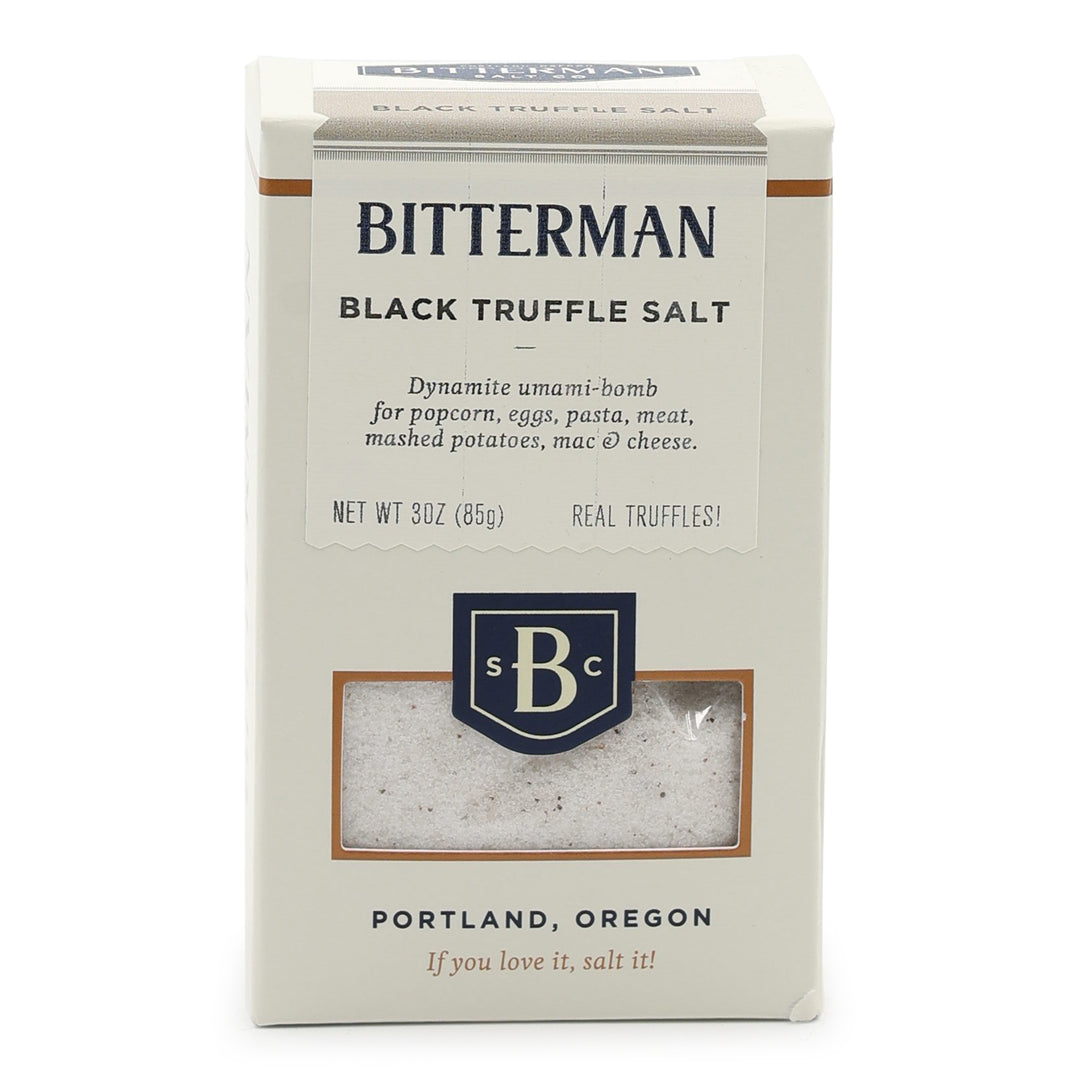 Black Truffle Sea Salt box