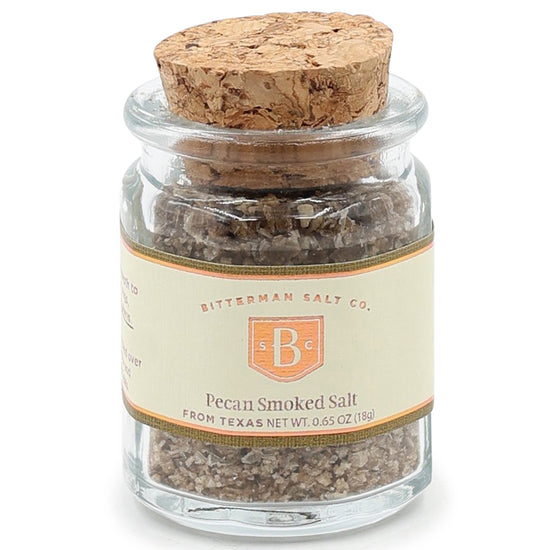 Pecan Smoked Salt cork