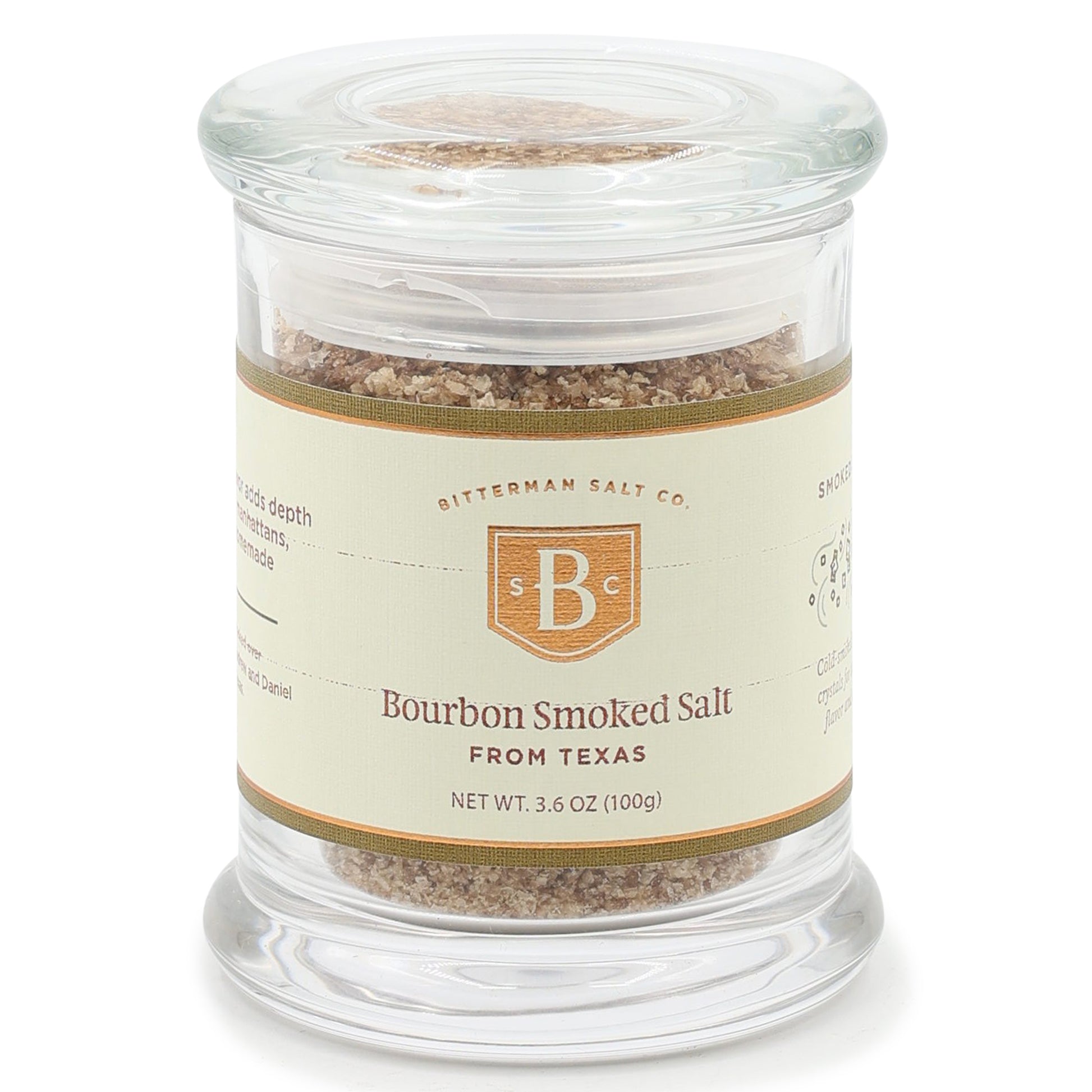 Bourbon Smoked Salt large jar