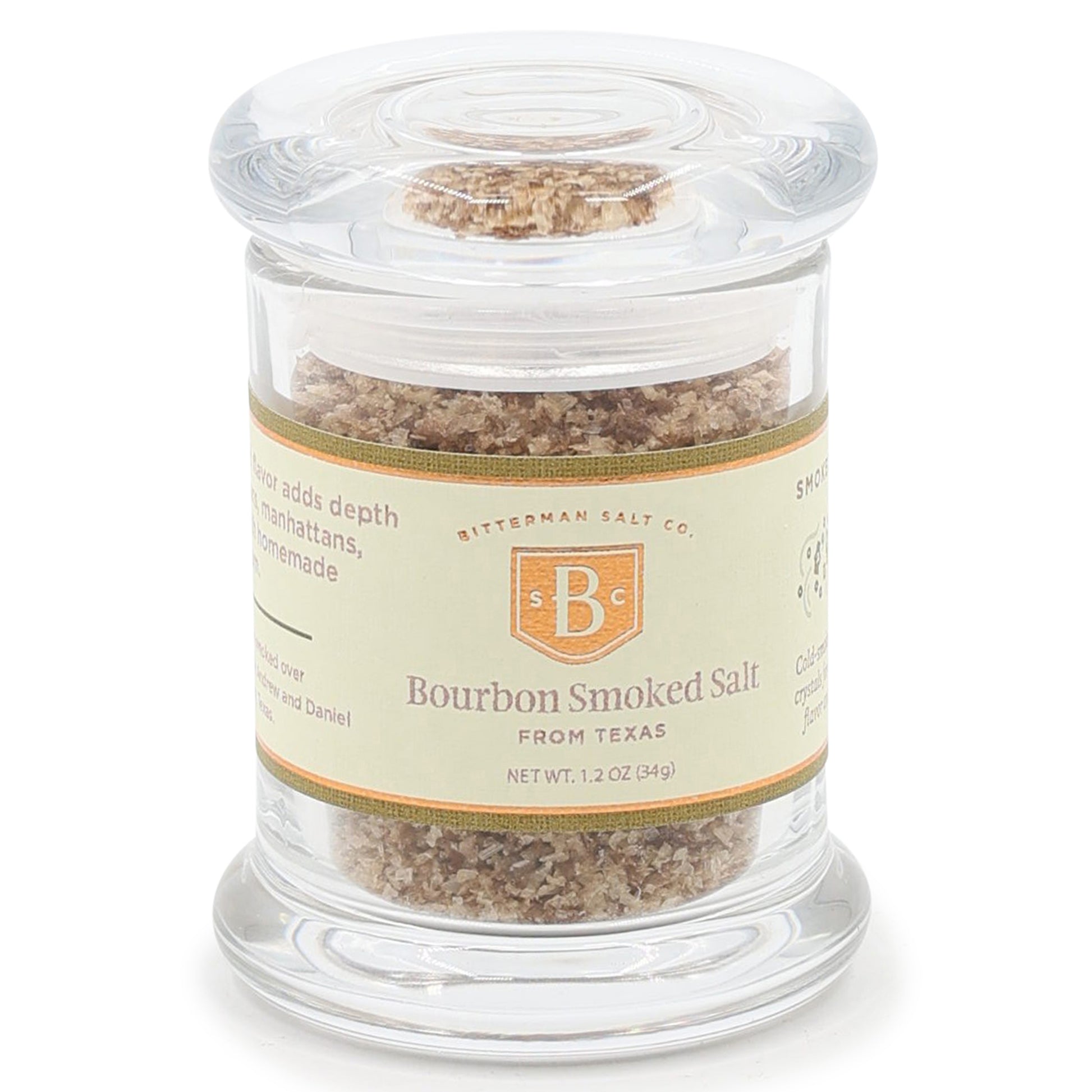 Bourbon Smoked Salt small jar