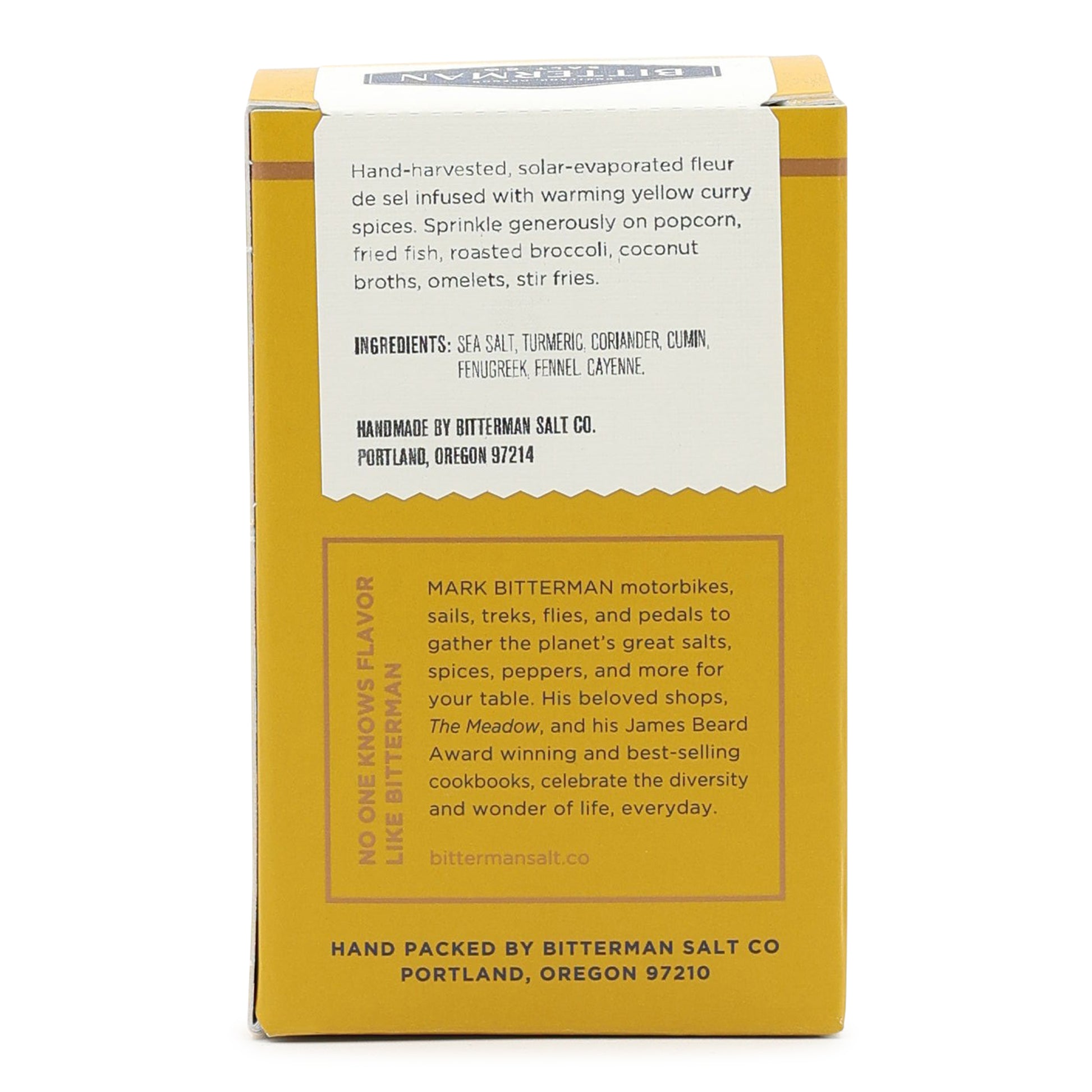 Bitterman's Yellow Curry Salt