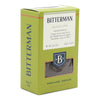 Bitterman salt packaging with green box and white label on a white background