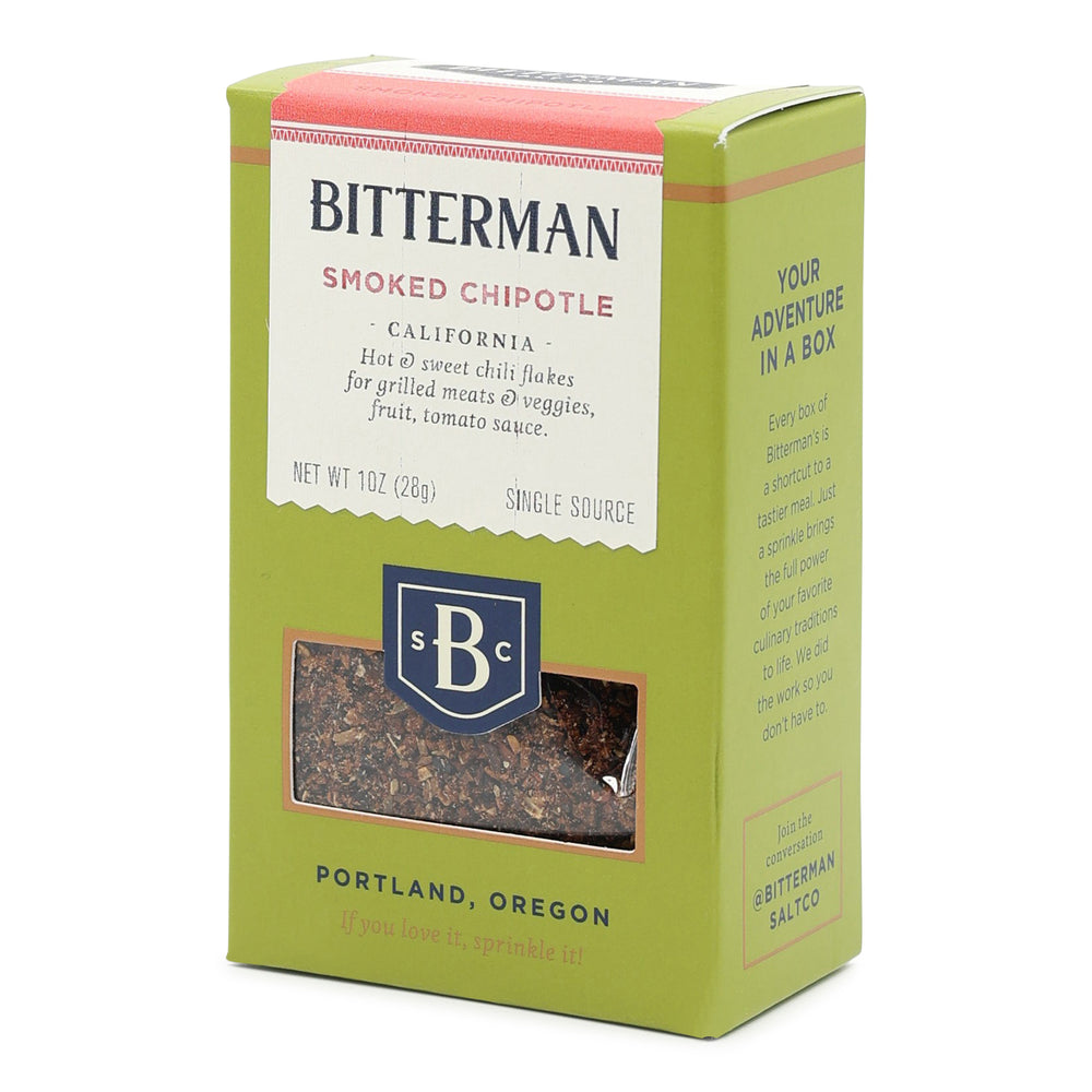 Bitterman Smoked Chipotle packaging on a white background