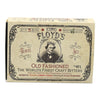 Box of King Floyd's Old Fashioned Bitters with vintage design and portrait on a white background