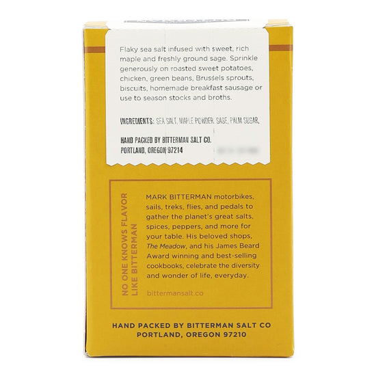 Bitterman's Maple Sage Salt
