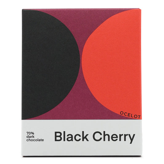 Ocelot 70% Dark Chocolate with Black Cherry