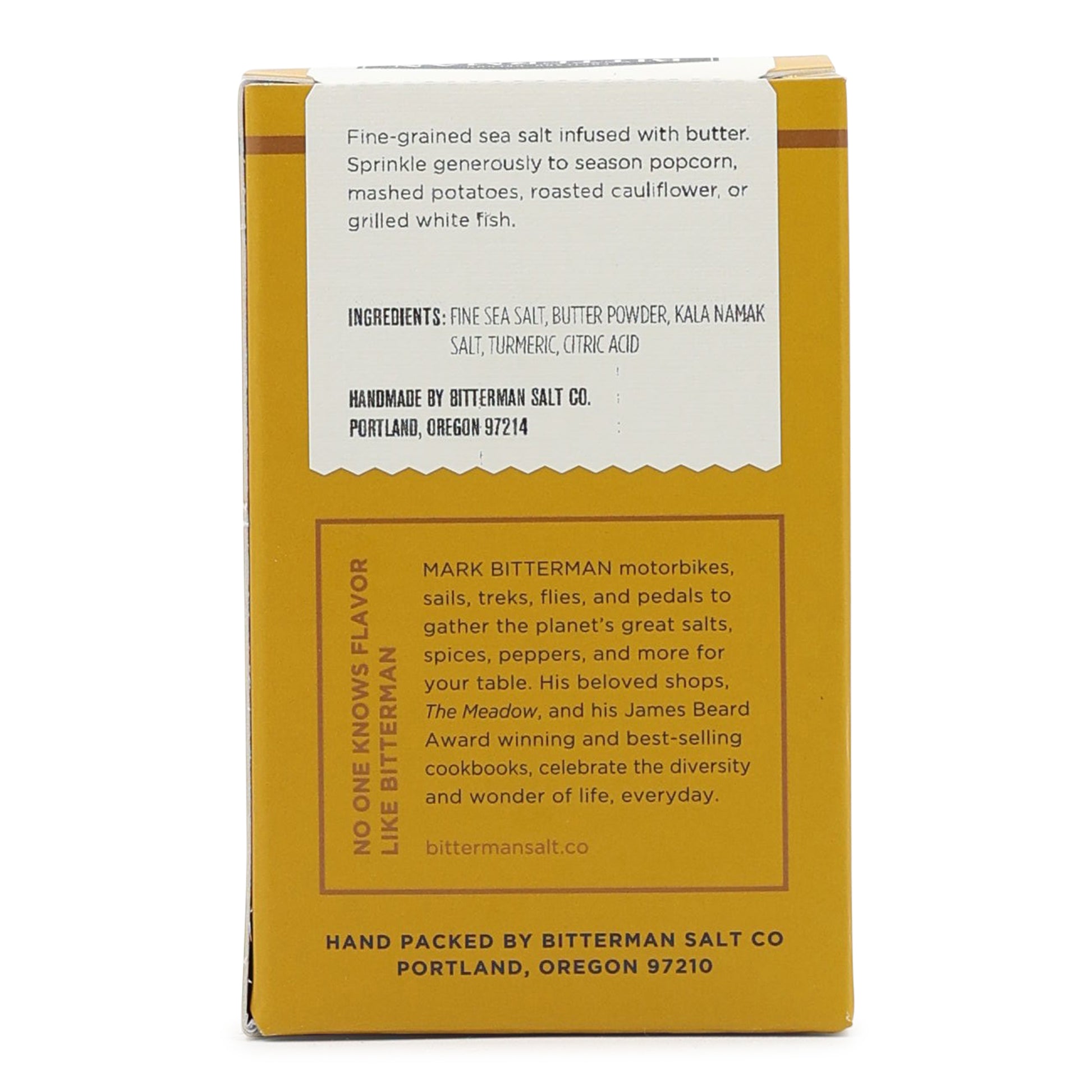 Bitterman's Movie Theater Butter Salt