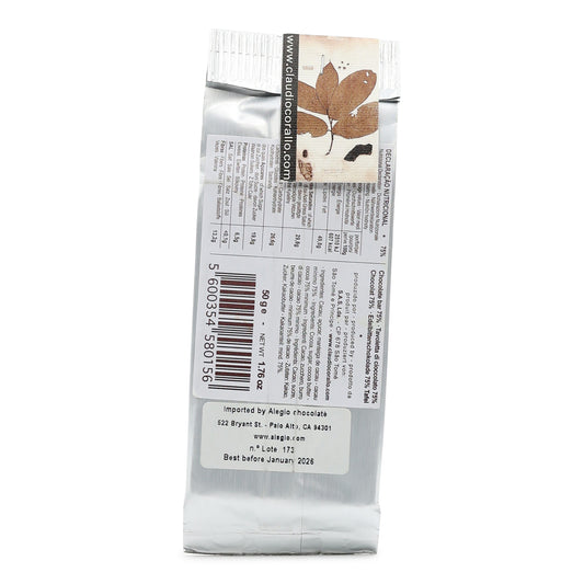 Claudio Corallo 75% Dark Chocolate