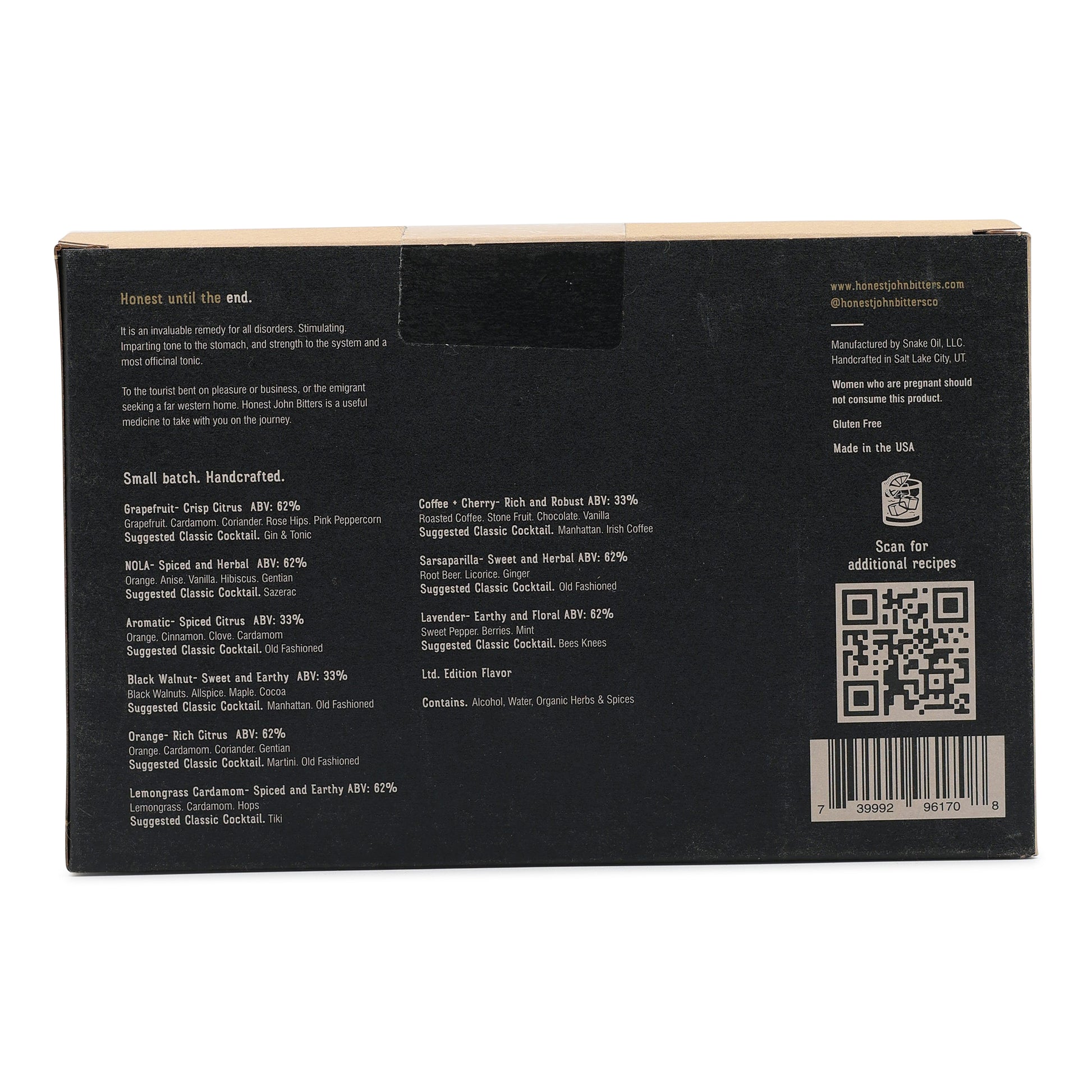 Honest John Bitters Set - 10 Pack