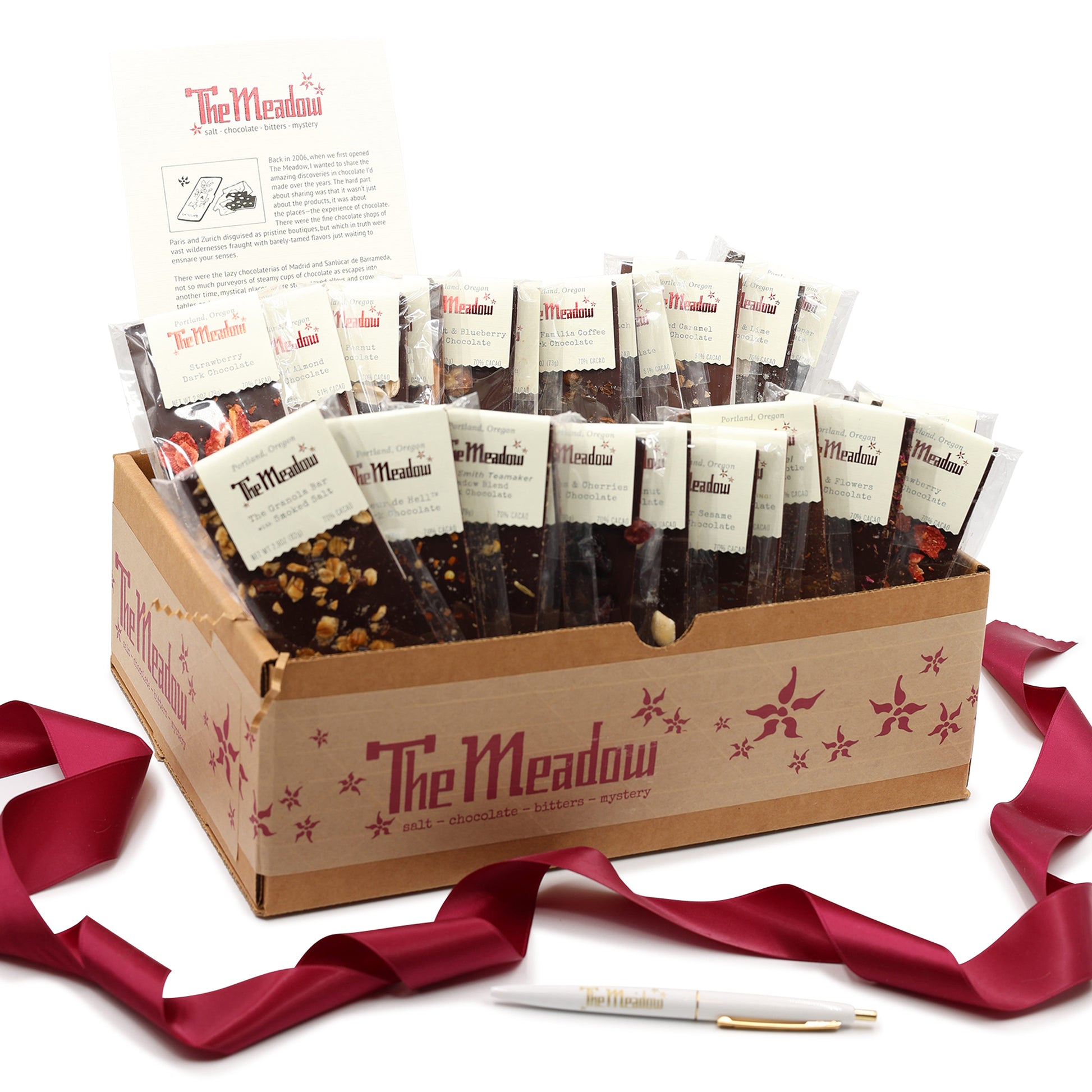 The Meadow Chocolate Adventure Gift Box 24 bars
