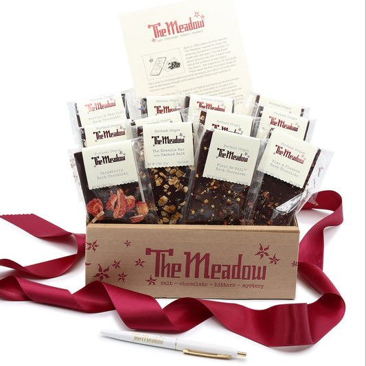 The Meadow Chocolate Adventure Gift Box 12 bars