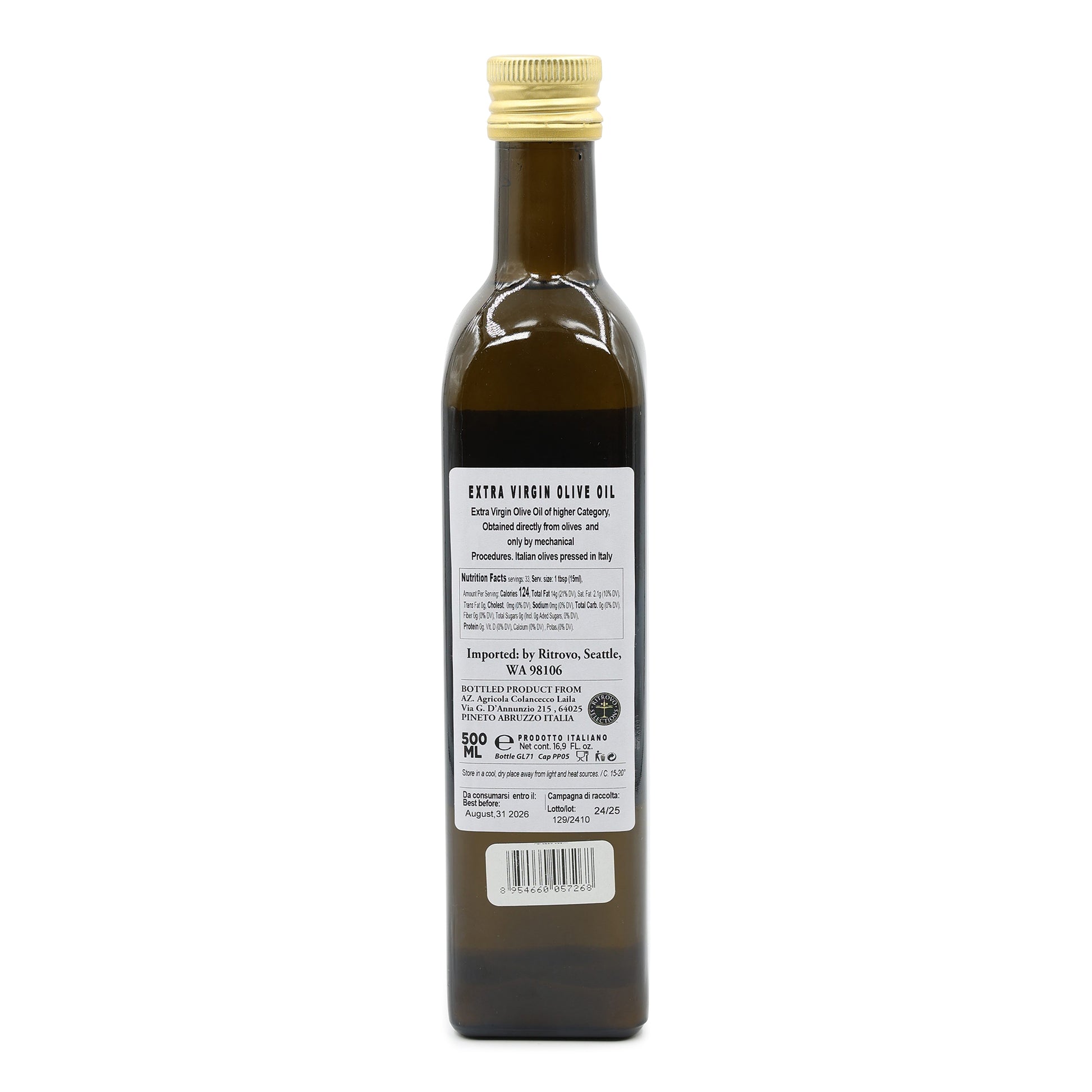The Meadow Extra Virgin Olive Oil from Abruzzo Italy
