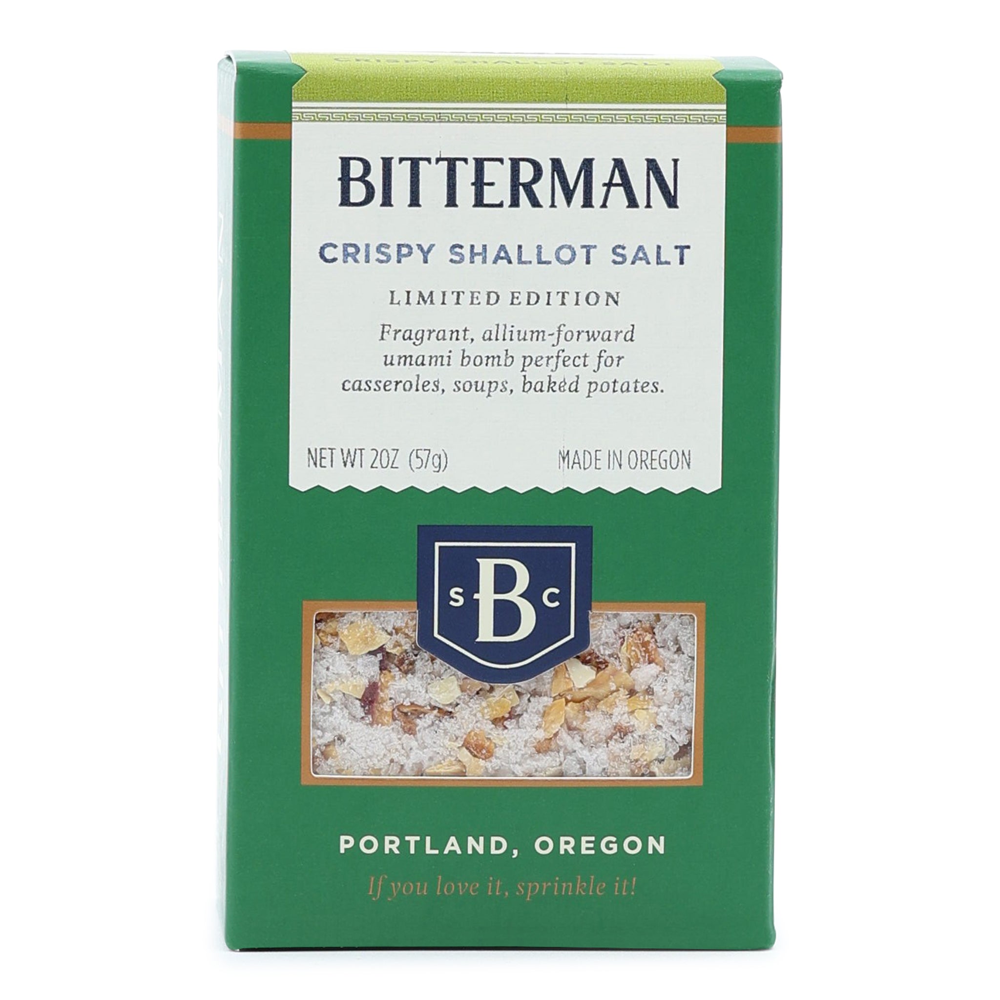 Bitterman's Crispy Shallot Salt – The Meadow