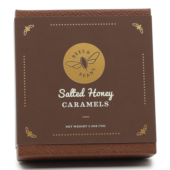 Bees & Beans Salted Honey Caramels