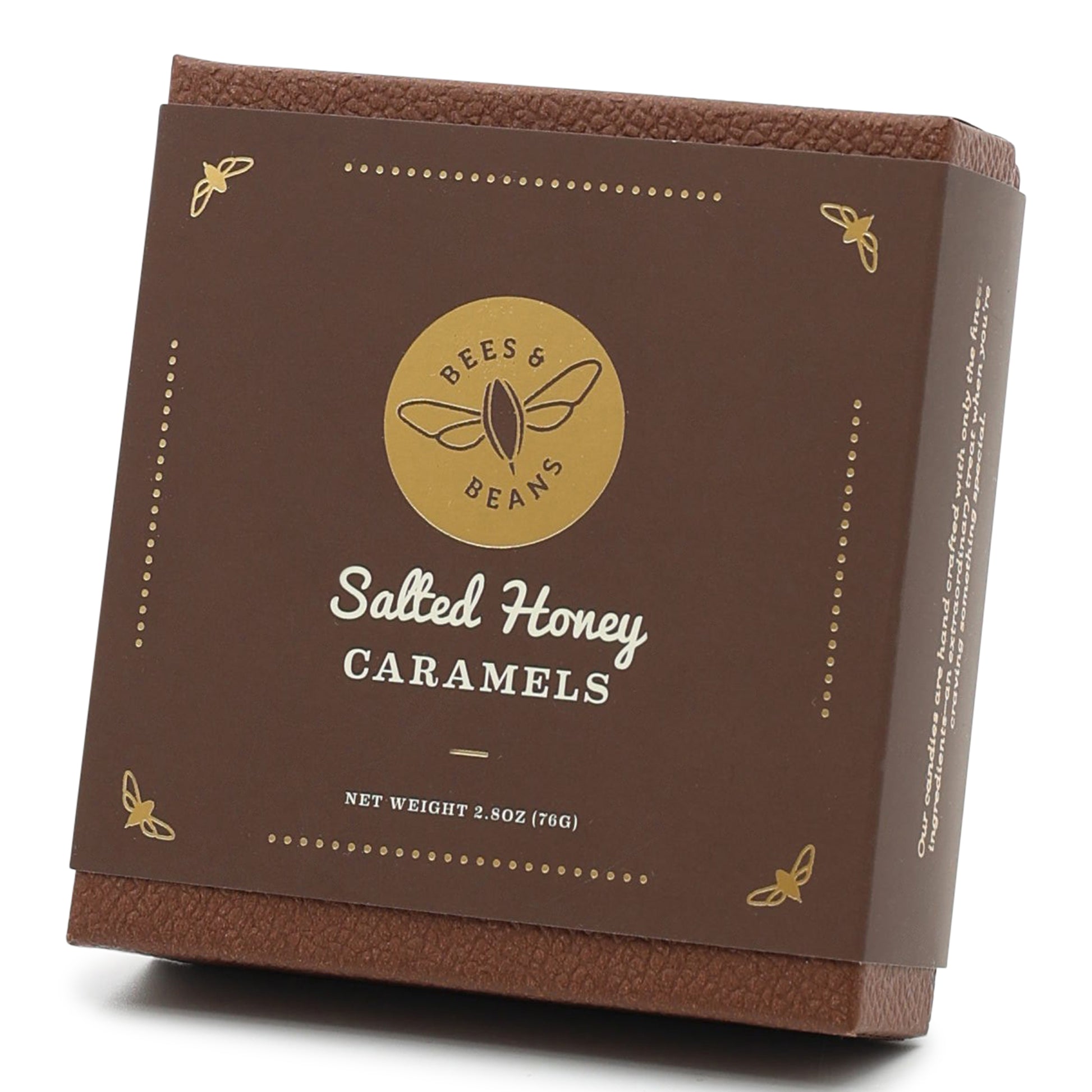 Bees & Beans Salted Honey Caramels