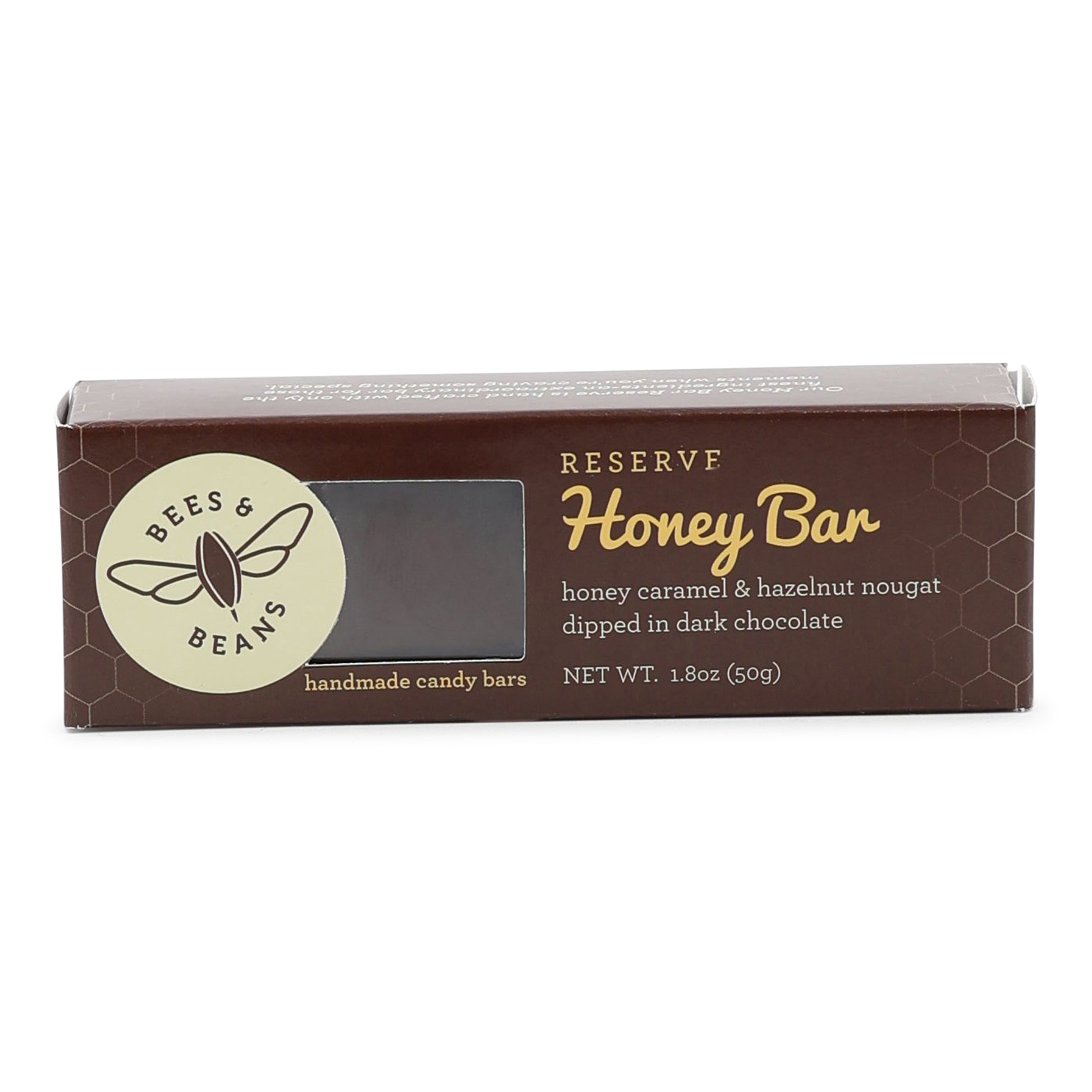 Bees & Beans Reserve Honey Bar