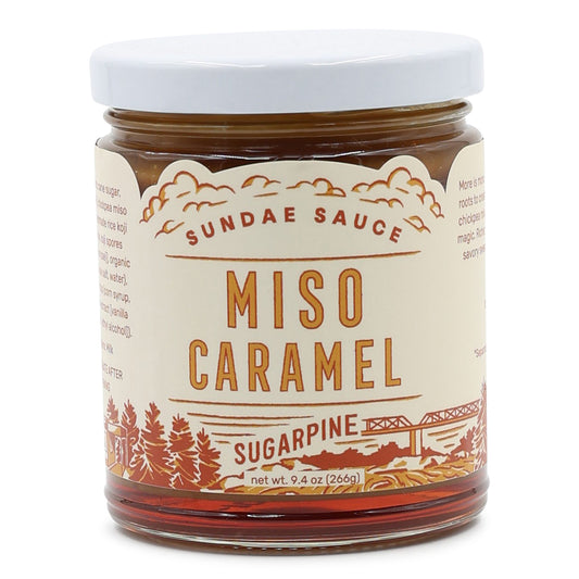 Sugarpine Drive-in Honey Miso Caramel Sundae Sauce