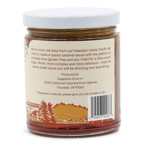 Sugarpine Drive-in Honey Miso Caramel Sundae Sauce