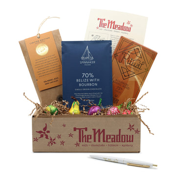 Boozy Chocolate Tasting Flight Box