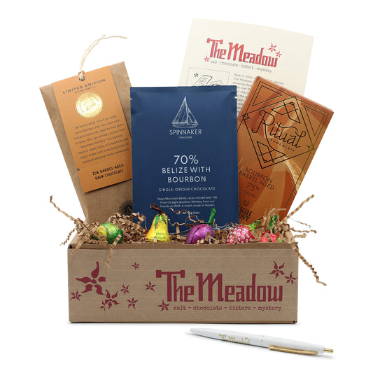 Boozy Chocolate Tasting Flight Box