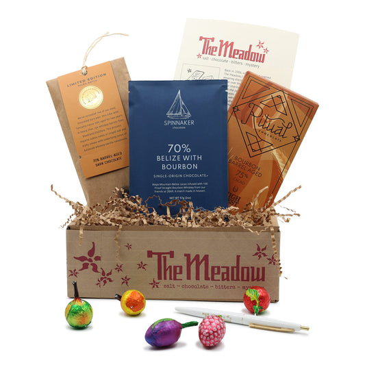 Boozy Chocolate Tasting Flight Box