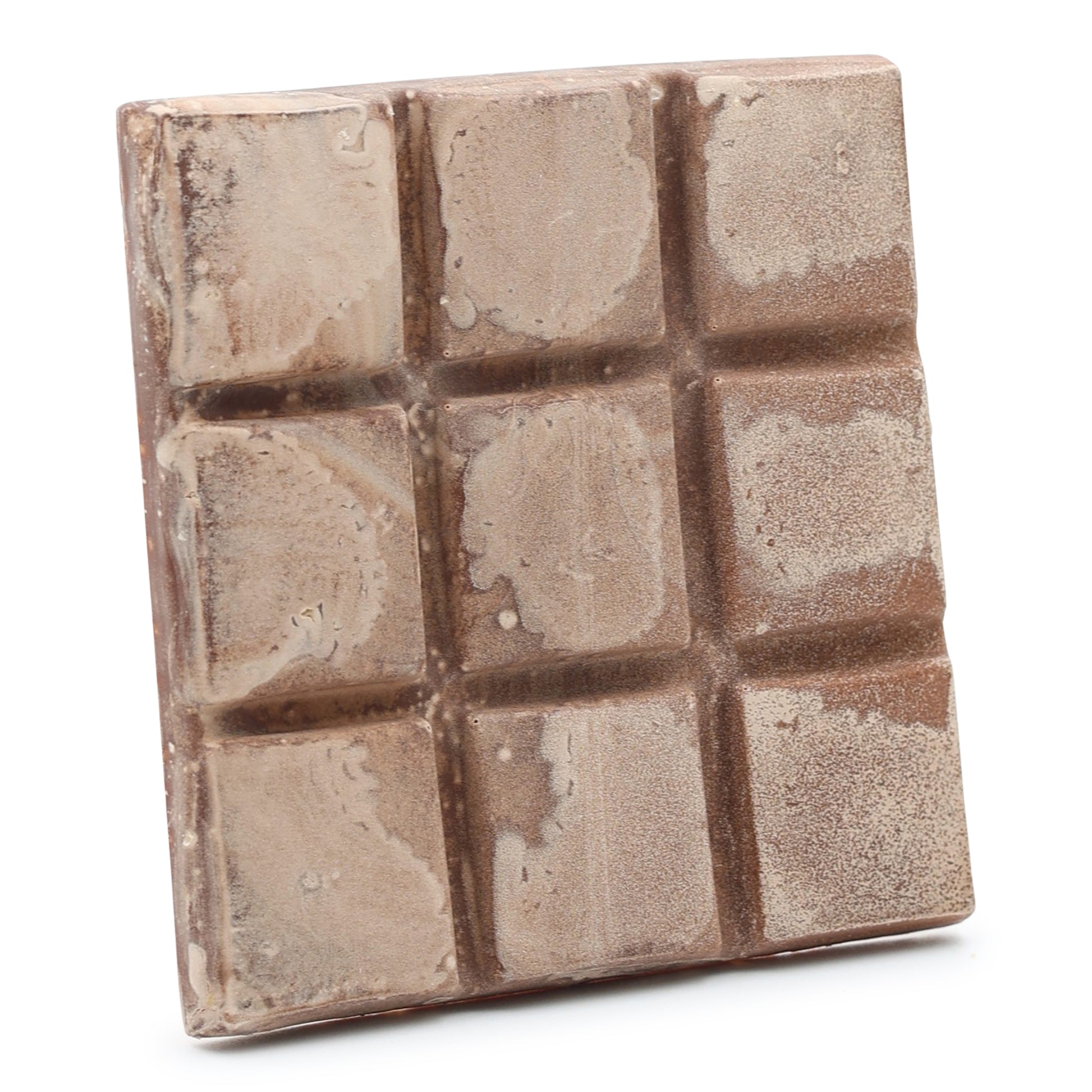 Valley Isle Chocolate "Aloha Crunch" 55% Dark Milk Chocolate with Puffed Quinoa unwrapped