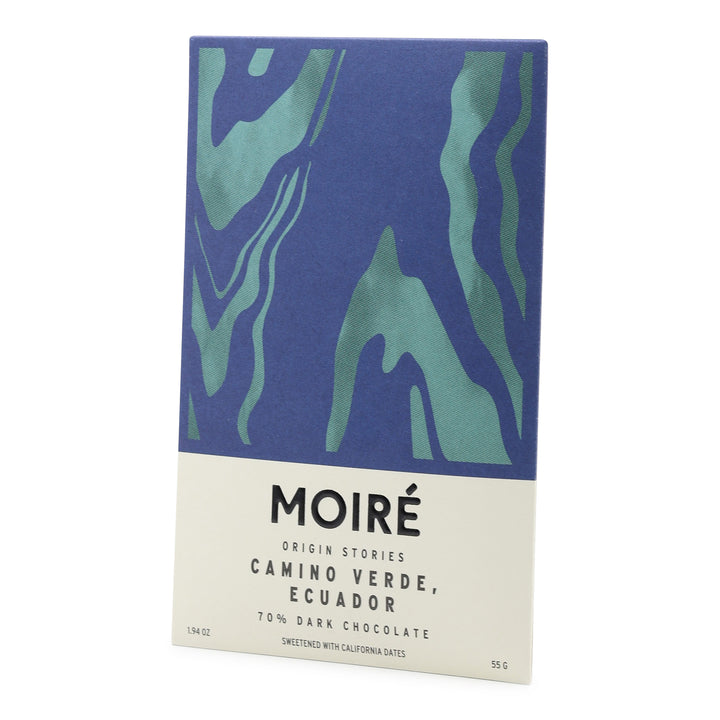 Moiré Chocolate Camino Verde, Ecuador 70%  Dark Chocolate