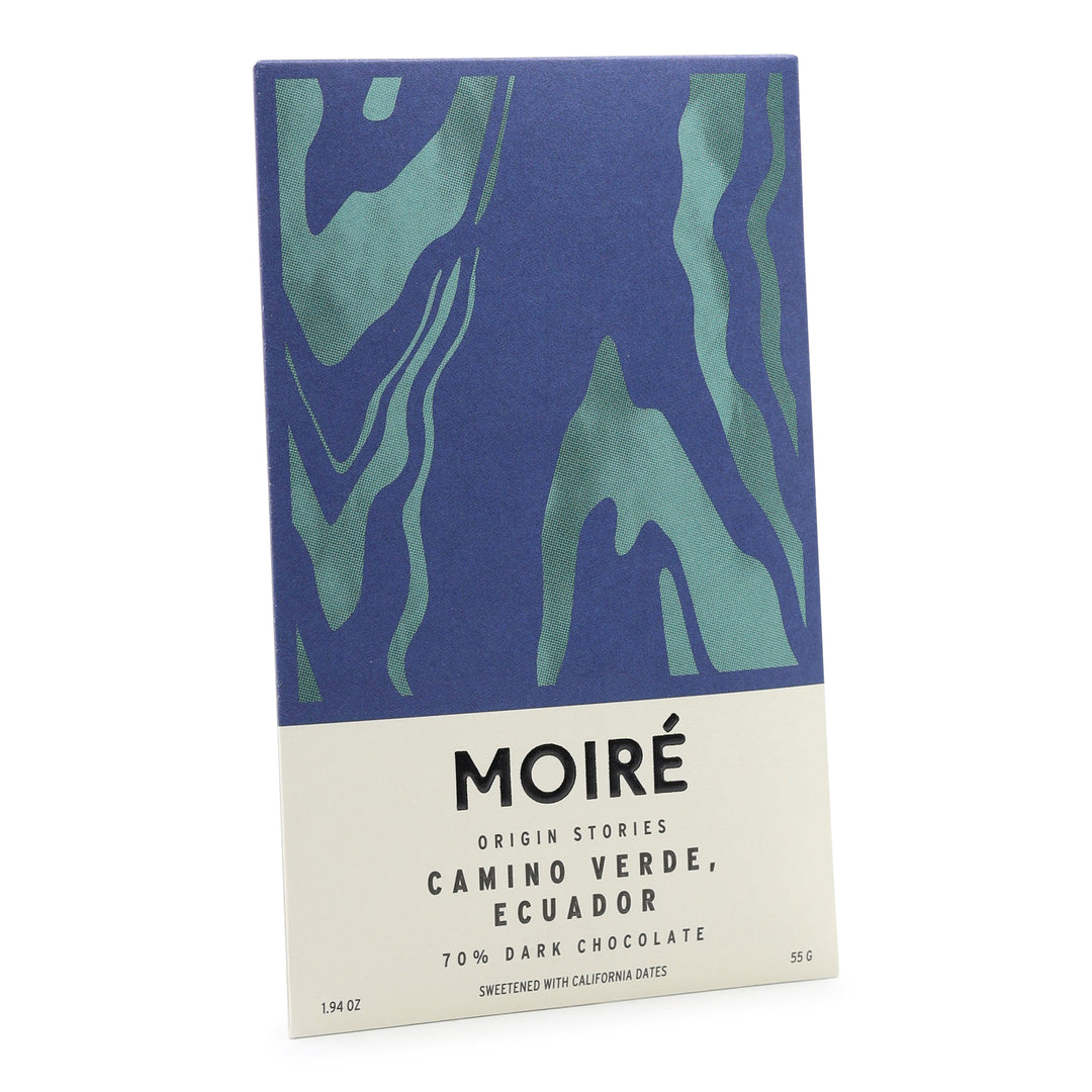 Moiré Chocolate Camino Verde, Ecuador 70%  Dark Chocolate