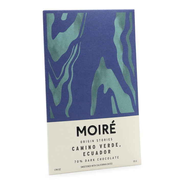 Moiré Chocolate Camino Verde, Ecuador 70%  Dark Chocolate