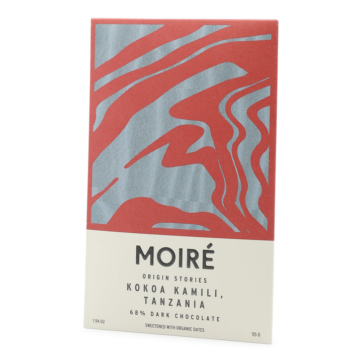 Moiré Chocolate Kokoa Kamili, Tanzania 68%  Dark Chocolate