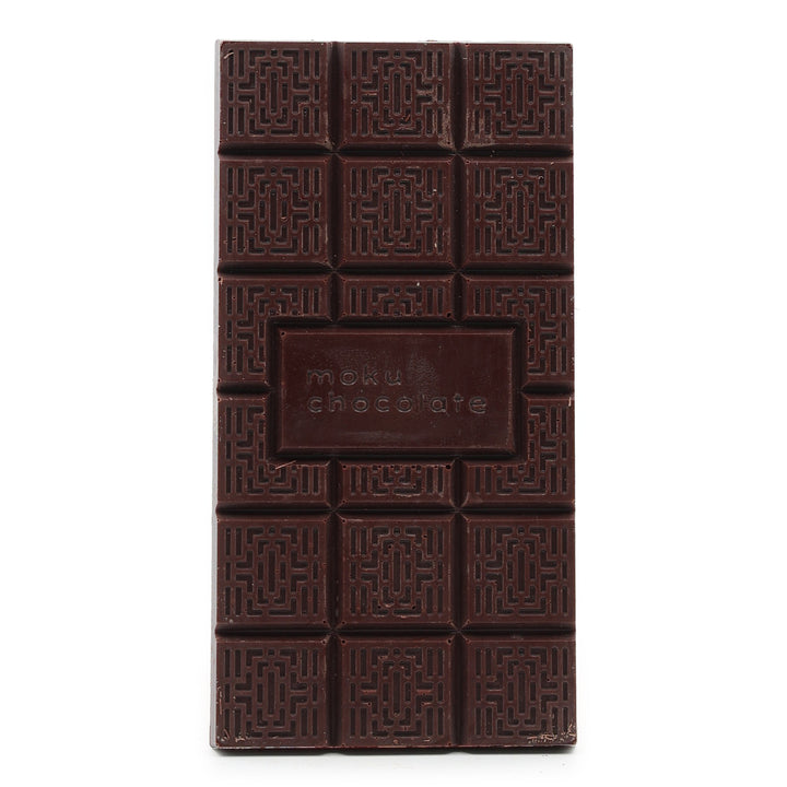 Moku Chocolate Ucayali River Peru 70% Dark Chocolate unwrapped