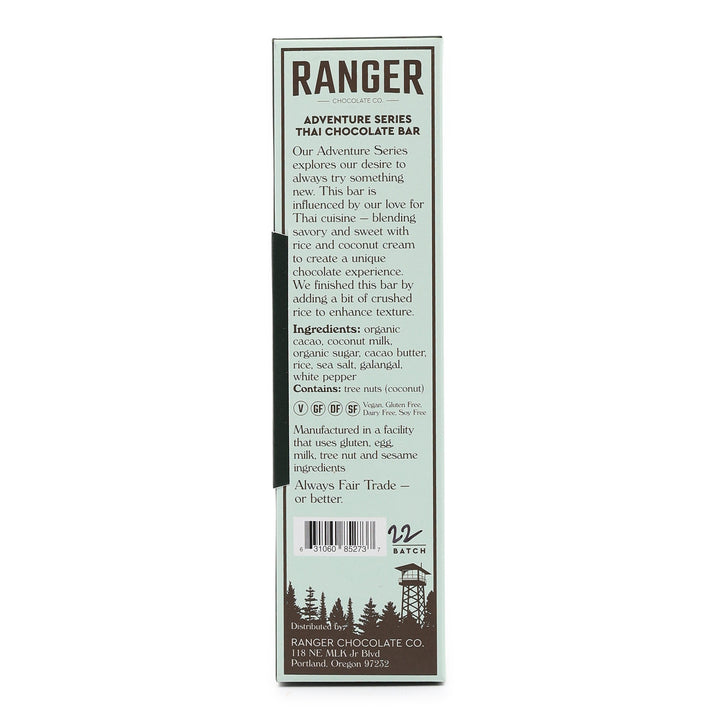 Ranger Dark Chocolate Thai Bar