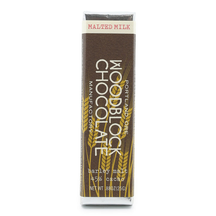 Woodblock Malted Milk Chocolate