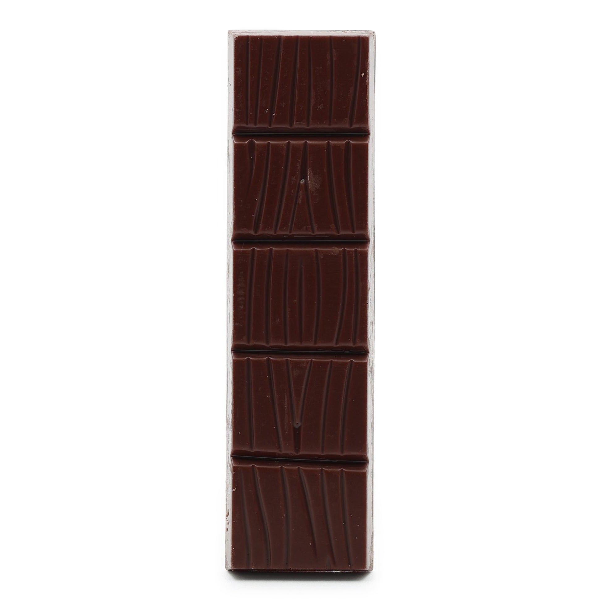 Woodblock Milk Chocolate unwrapped