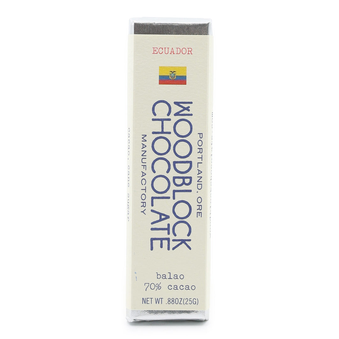 Woodblock Ecuador 70% Dark Chocolate