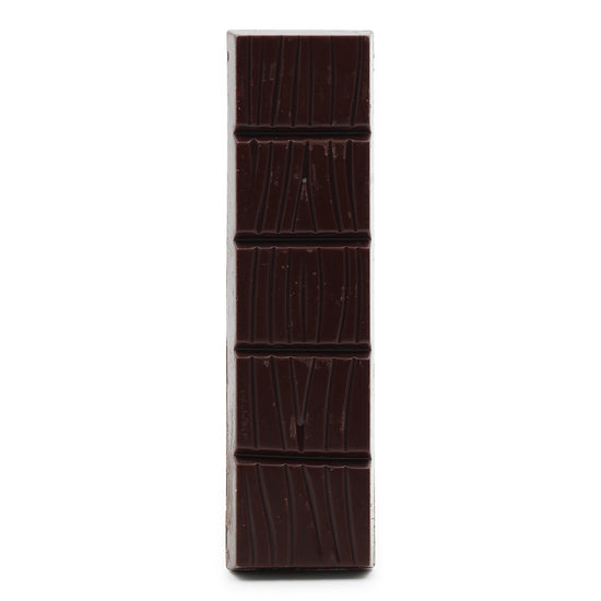Woodblock Ecuador 70% Dark Chocolate unwrapped