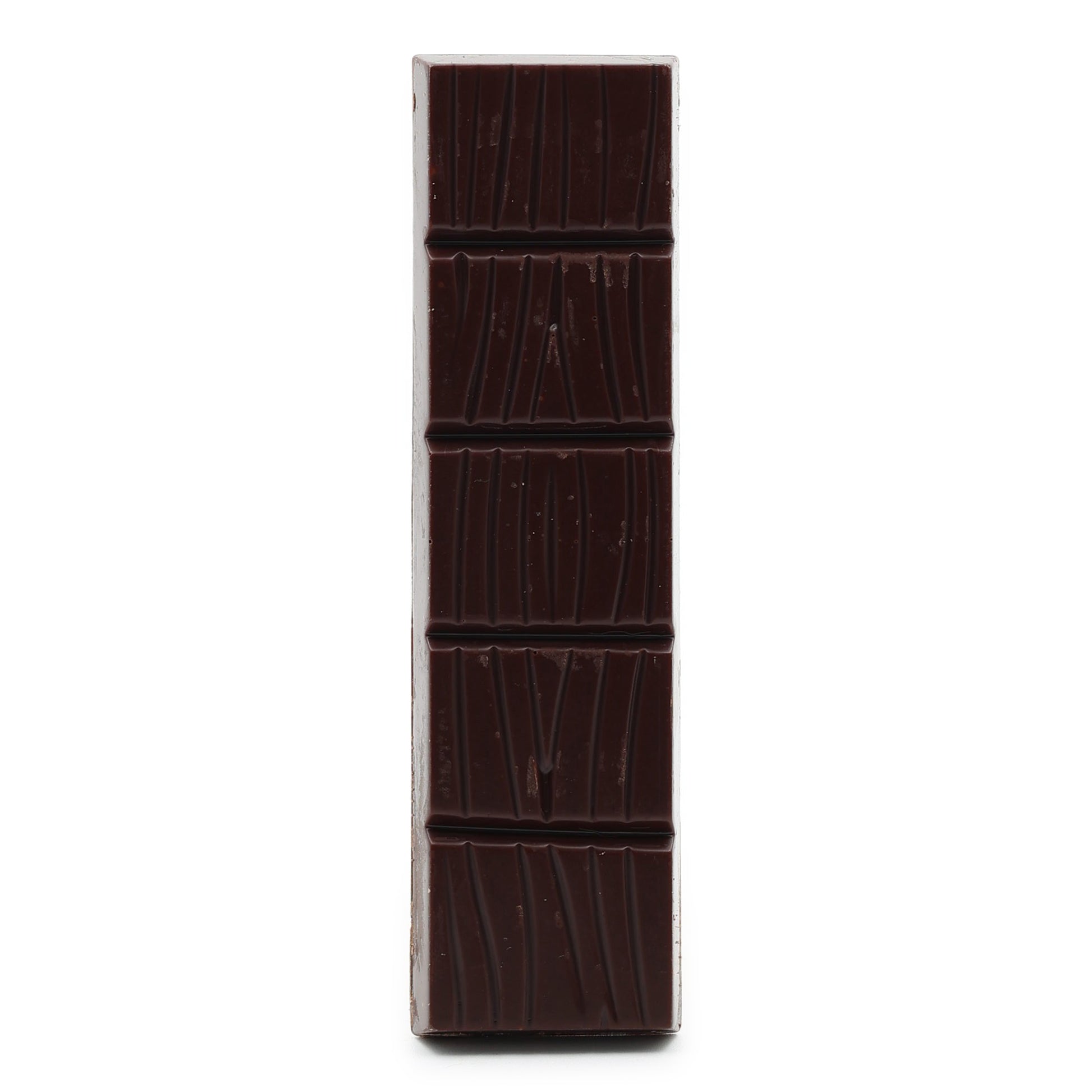 Woodblock Ecuador 70% Dark Chocolate unwrapped