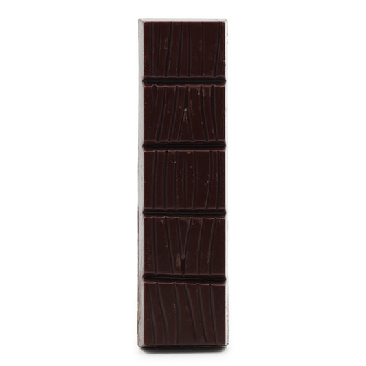 Woodblock Ecuador 70% Dark Chocolate unwrapped