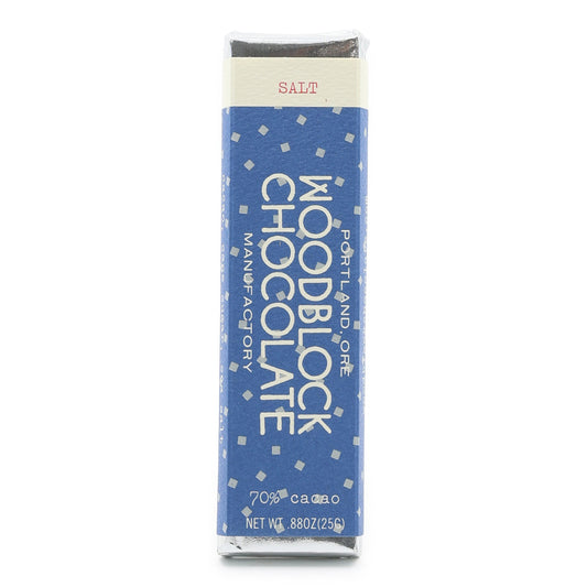 Woodblock 70% Dark Chocolate with Salt
