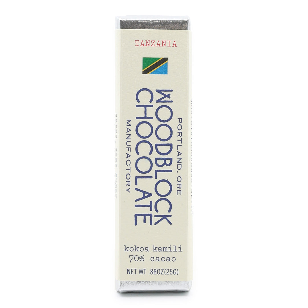 Woodblock Tanzania 70% Dark Chocolate